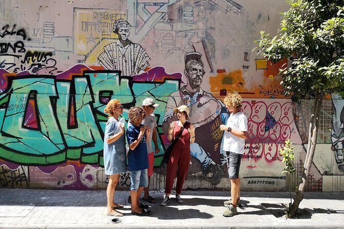 Athens Urban Street Art Tour - Omonoia’s legendary murals: older work in the city center