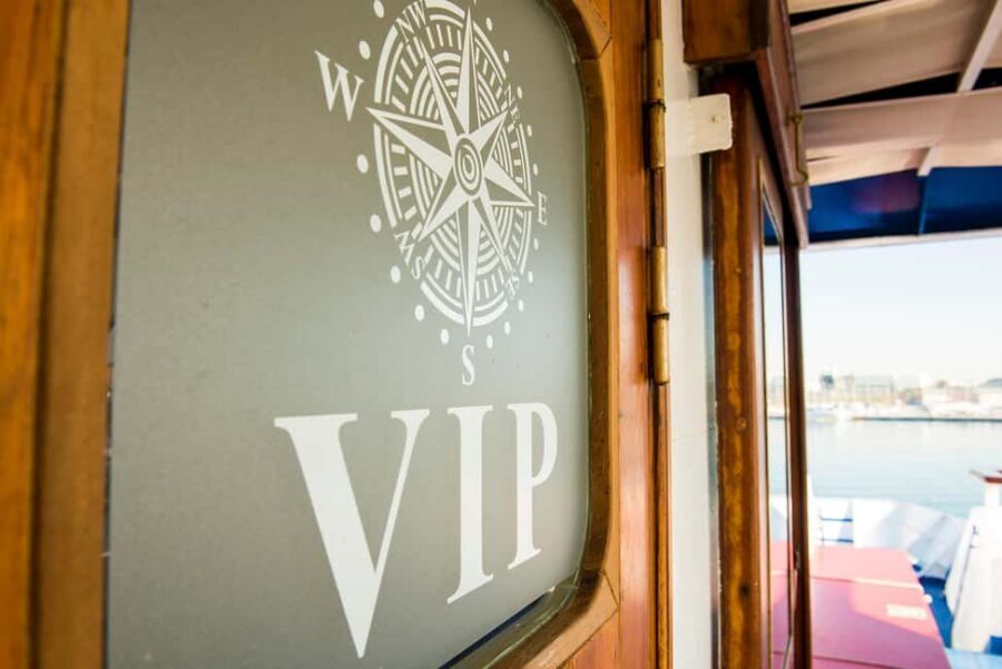 Athens: VIP Swimming Cruise to three islands - How the VIP sun deck changes an Athens Riviera day