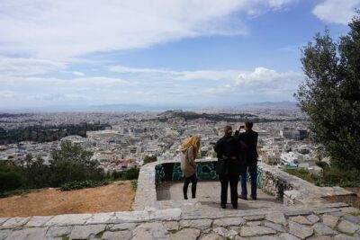 Athens Walking Private Tour - Licensed Tour Guide - Facing the Parthenon and Erechtheum