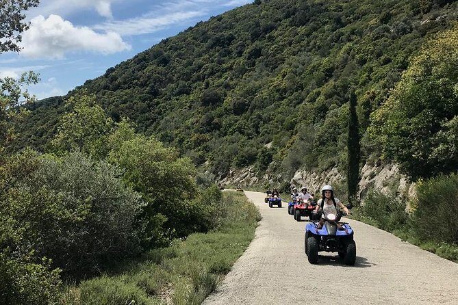 ATV Quad Guided Sightseeing/ Exploring Tour@The Pink Palace Corfu - Paramonas Beach: the swim break you’ll actually use