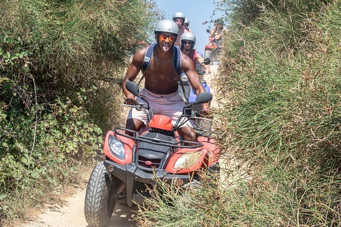 ATV Quad Guided Sightseeing/ Exploring Tour@The Pink Palace Corfu - Second viewpoint drive: Corfu’s coastline in one long look