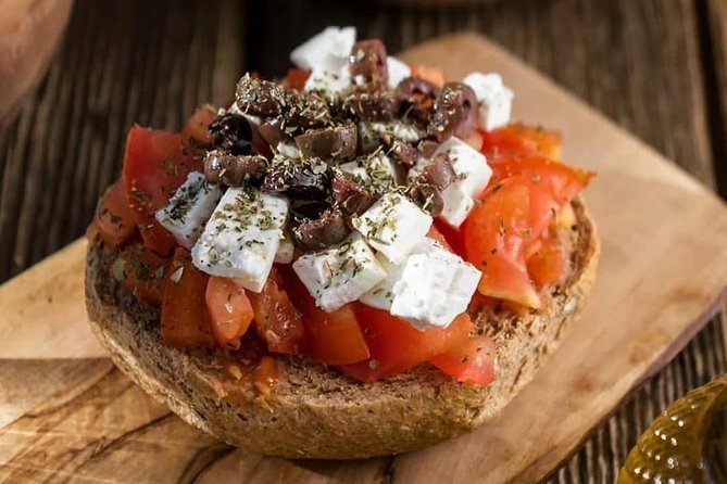 Authentic Food Tasting Experience Paros! VeganVegetarianCarnivore - What Kay adds to the meal