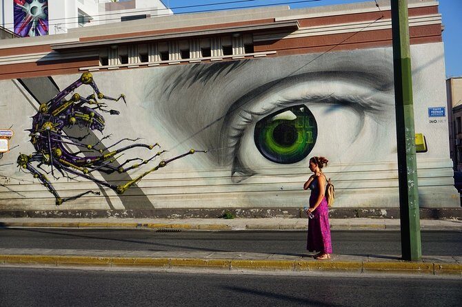 Awesome Street Art Tour in Athens with a Local Expert Small-Group - Stop 1: Gazi’s Street Art Energy (About 30 Minutes)