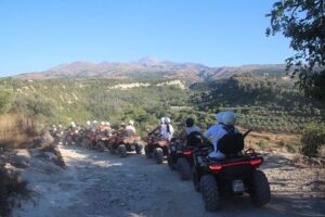 Bali Rethymno Panormo half day quad safari adventure - 55 km Cross-Country Route: How the Drive Itself Will Treat You