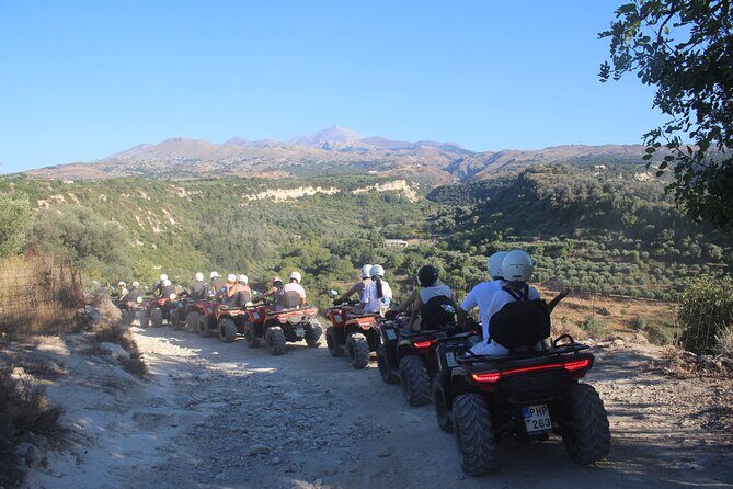 Bali Rethymno Panormo half day quad safari adventure - 55 km Cross-Country Route: How the Drive Itself Will Treat You