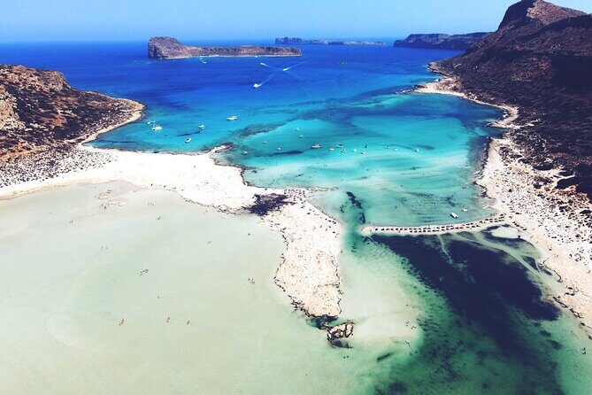 Balos & Gramvousa Luxury Catamaran Sailing Cruise from Kissamos - Kissamos pickup and a smooth route to the port