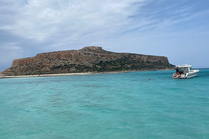 Balos Private Boat Cruise from Chania - Menies Beach gives you a quiet first hour