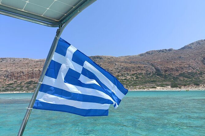 Balos Shared Catamaran Cruise (small groups up to 10 or 22ppl) - Crew and small-group feel: Yannis, Georgio, and Jolene