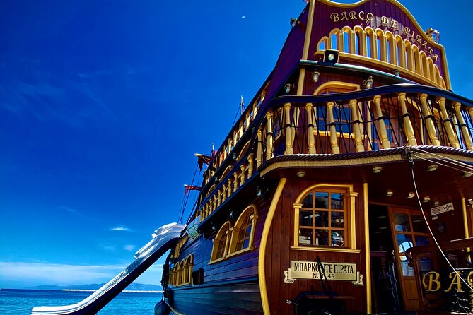 Barco De Pirata Cruise at 3 Islands in Greece - A pirate ship departure from Kos Port