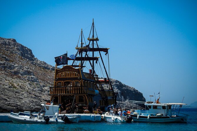 Barco De Pirata Cruise at 3 Islands in Greece - Plati is mainly about the water