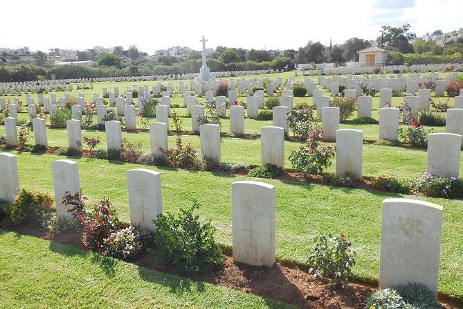 Battle of Crete WW2 Private Tour (price per group of 6) - Hill 107, Maleme, and the German military cemetery