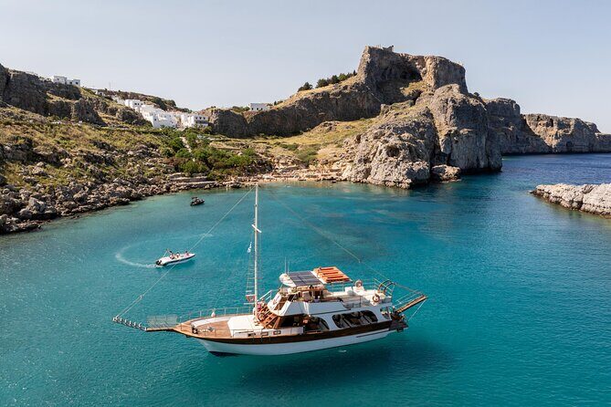 Bay to Bay Cruise in Lindos - Calypso Lazy Day Boat in Lindos: The Setup That Makes It Easy