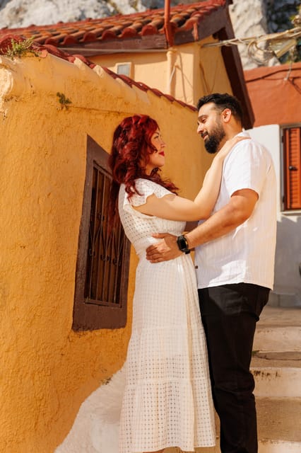 Be a supermodel for a day - Walking through Anafiotika’s island-style streets