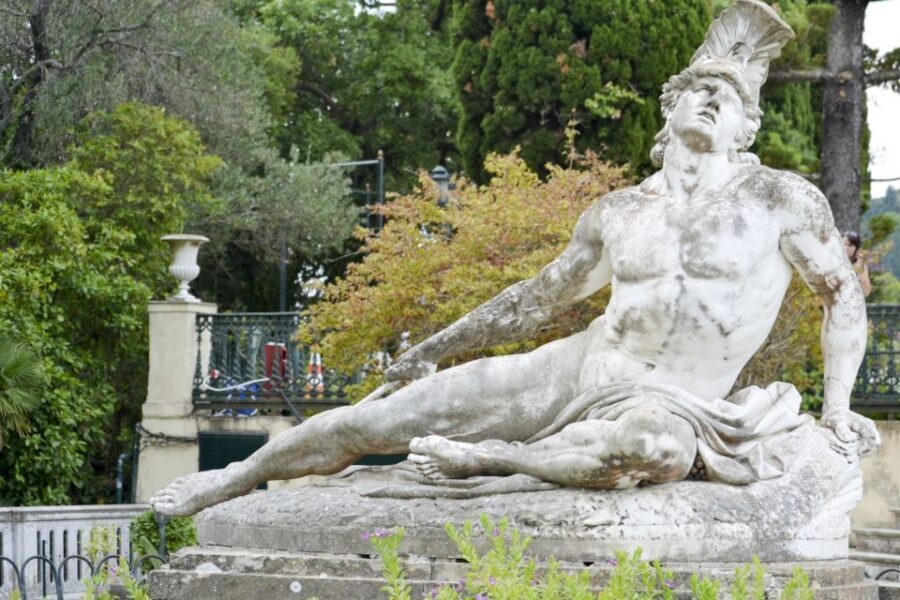 Best of Corfu Private Minibus Tour - Achilleion Palace in Gastouri: the statues and gardens on a hill