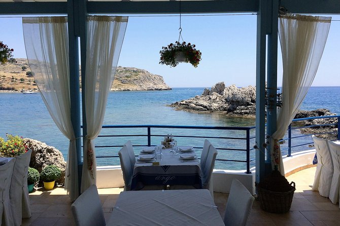 BEST OF LINDOS & RHODES - LUNCH BREAK & WINE TASTING - 19p / 7h - The Acropolis of Lindos and its extra ticket