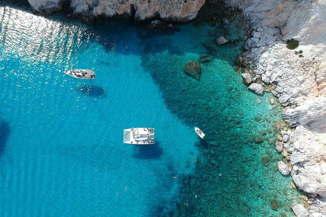 Best of Milos and Poliegos Catamaran snorkelling Cruise with BBQ - Seagull Islands: rare hexagon geology that’s quick but memorable