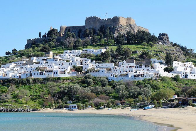 BEST OF RHODES ISLAND - PRIVATE TOUR - SHORE EXCURSION - FULL DAY - 4 People - Monte Smith Hill Panoramas: Acropolis of Rhodes Without the Climb