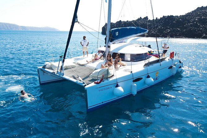 Best of Santorini Private Half-Day Catamaran Cruise with transfer and meal - Fira Views Without the Full Fira Day: Immerovigli, Firostefani, Old Port