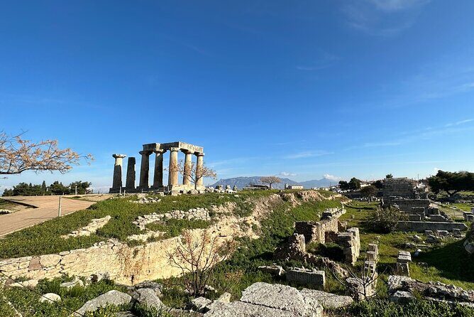 Biblical Corinth Taste Faith & History with wine & Oil Tasting - Diolkos Trackway: Ancient “Rail” for Ships