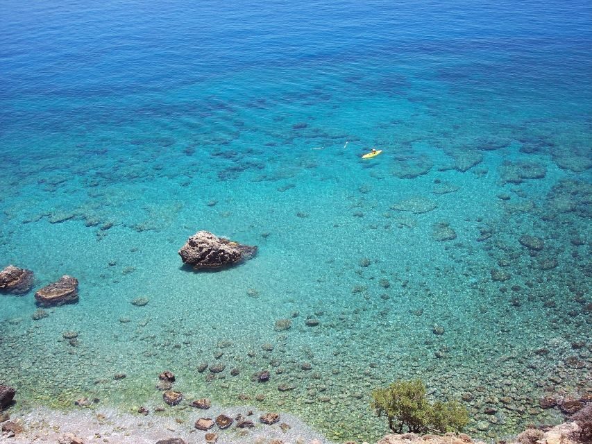 Black Rose Pirate Boat: 5-Hour Trip from Heraklion - St. Georges Bay: the swim-and-snorkel heart of the outing