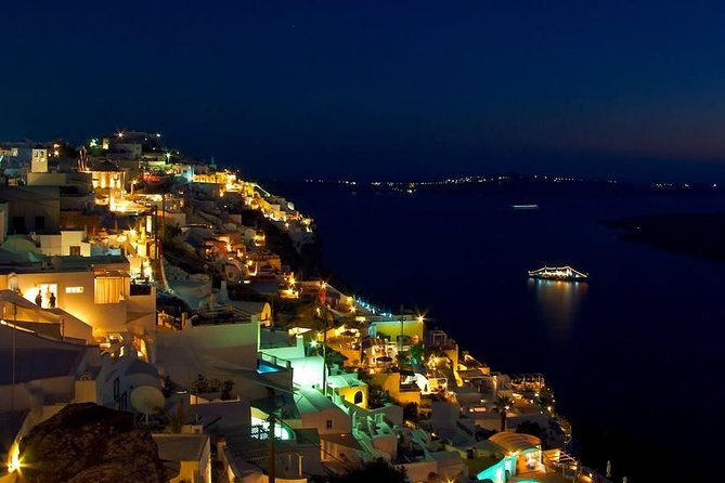 Blue Dome and Oia Sunset Small Group Transfer - The Three Bells of Fira in 15 minutes