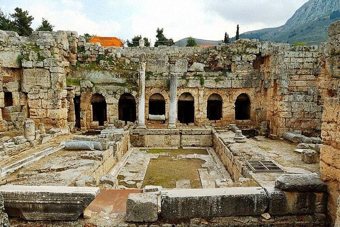 Blue Lake, Sanctuary of Hera, Mycenae, Ancient Corinth, Canal - The Treasury of Atreus shows Bronze Age ambition