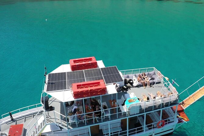 Boat Cruise in Lindos with Swim Stops & Meal Deal - Agathi Beach and a shorter 45-minute break