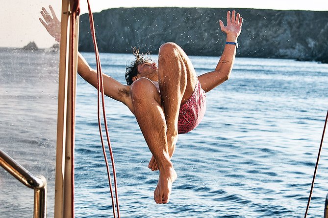 Boat Party with Swimming Stop Experience in Mykonos - Leaving Mykonos Old Port at 5:00 pm