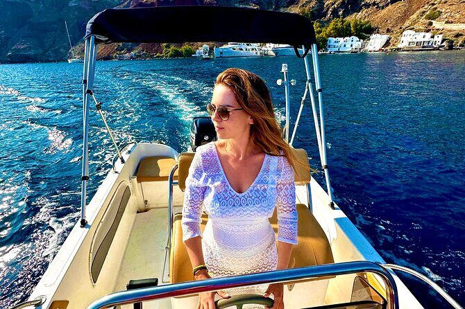 Boat Rental in Santorini - Cruising with a plan: using the Caldera time well