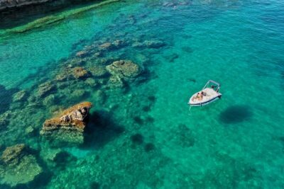 BOAT RENTAL per Hour from Hersonissos Crete - Cruising Hersonissos and the nearby coast