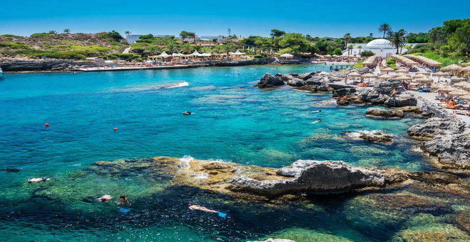 Boat Trip to Anthony Quinn's Bay (Food & Drinks Included) - Anthony Quinn’s Bay, clear water and deck jumps