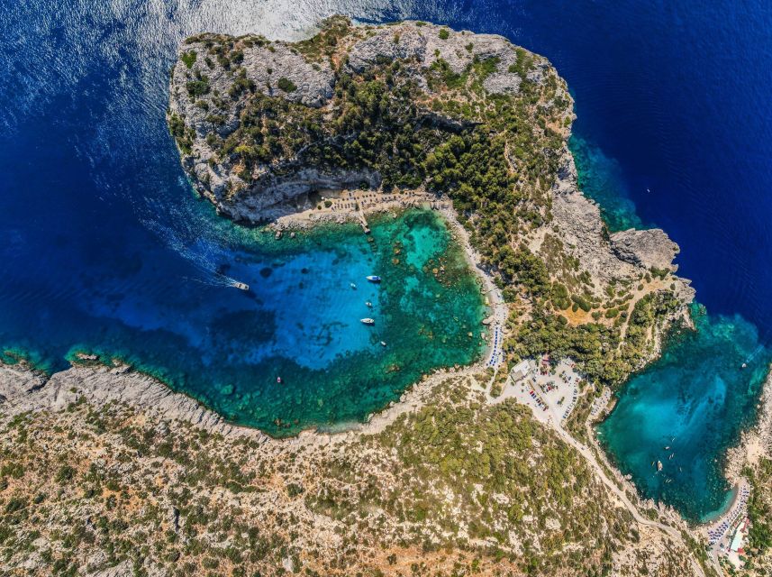 Boat Trip to Anthony Quinn's Bay (Food & Drinks Included) - Ladiko Bay, snorkeling and lunch on the boat