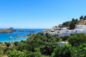 Boat Trip to LINDOS with Swimming Stops at Anthony Quinn's & Tsambika Bays - Swim stop timing: Tsambika Bay gives you a quick reset