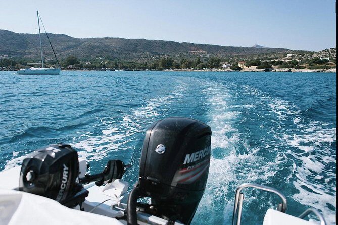 Boat Trip to Seitan Limania creek for up to 5-11 people 4hrs! - What a 4-hour private boat day really means in northern Crete