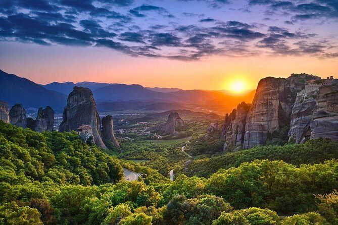 Breath-taking Meteora Sunset Tour - Meteora Rocks Stop: Monastery Time and the Story Behind the Cliffs