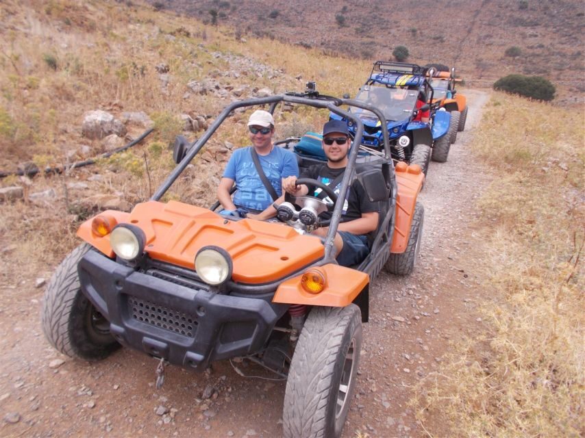Buggy safari Crete (Transfer and lunch) analipsi- hersonisos - Sissi again, then Potamos Beach snorkeling time