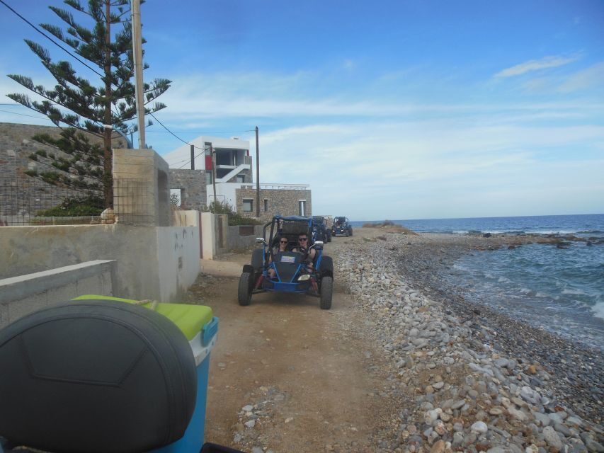 Buggy safari Crete (Transfer and lunch) analipsi- hersonisos - Vrahasi cultural museum stop: optional, but worth the context