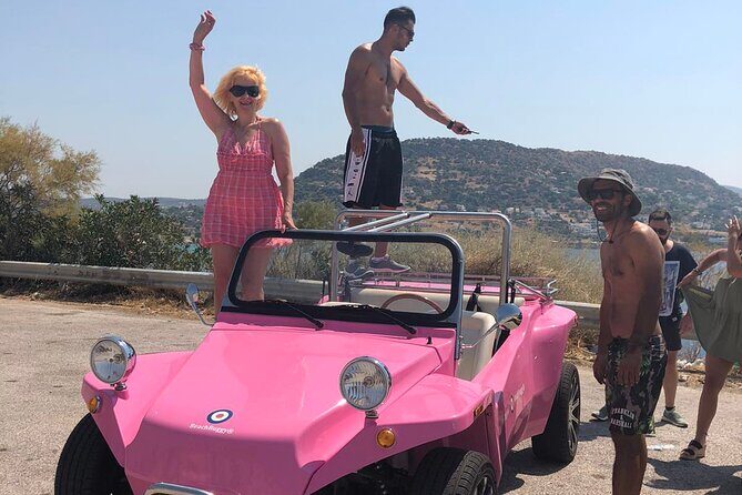 Buggy Tour in Ancient Ruins and Temples around Athens-SOUNIO Poseidon Temple - Guides who make the myths feel human: Manolis, Stavros, and Stavroula