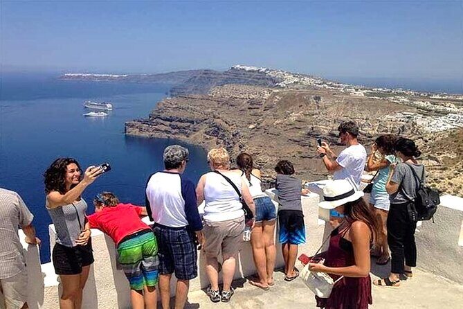 Bypass Sky Tram: Santorini Tour for Cruise Passengers - Stop 5: Perivolos Beach—black sand reset for tired legs