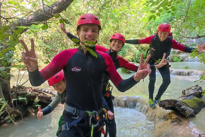 Canyoning and Zipline in Polylimnio Waterfalls - Abseiling the Main Waterfall: The Moment People Applaud