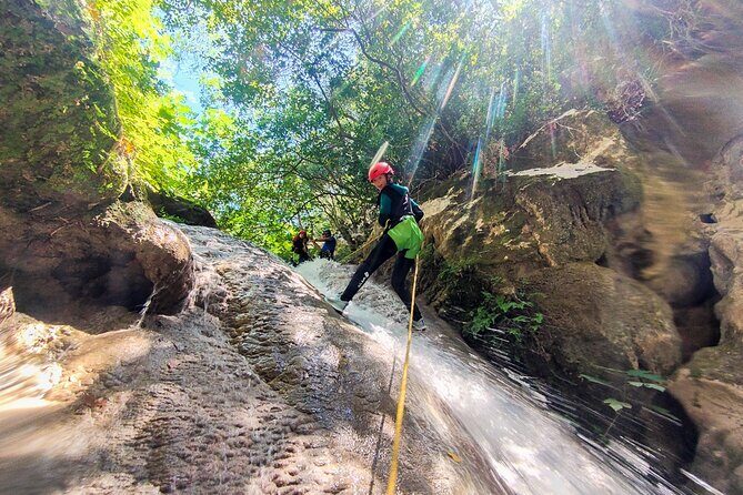 Canyoning and Zipline in Polylimnio Waterfalls - The Finish: Picnic Time Near the Car Park