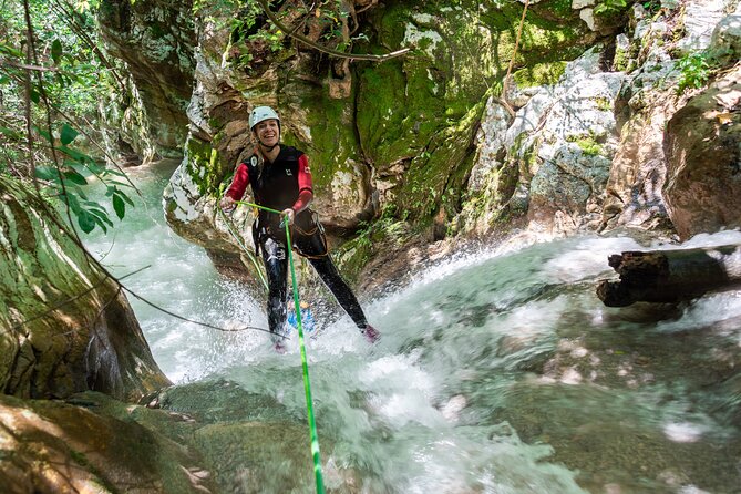 Canyoning Experience in Neda for Beginners - The opening instruction and equipment check