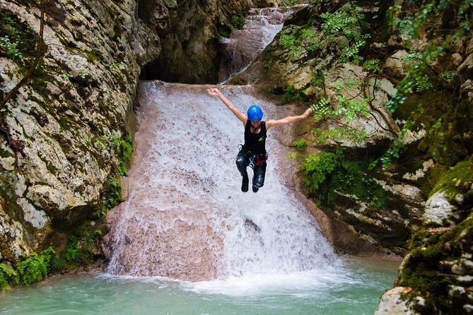 Canyoning Experience in Neda for Beginners - What the $102.80 price gets you
