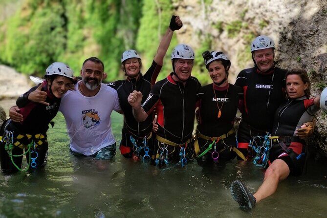 Canyoning in the water - Kourtaliotiko Gorge - Timing on the ground: what 3.5 hours feels like in real life