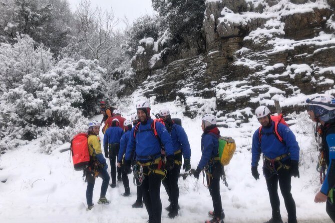 Canyoning trip at Zagori area of Greece - Section A - Timing: a 30-minute briefing, then steady canyon time