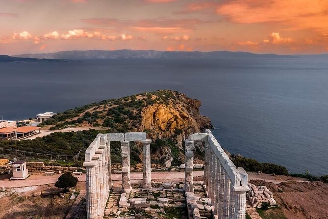Cape Sounio &Temple of Poseidon Private Half-Day Tour From Athens - A Greek meal by the sea in Voula