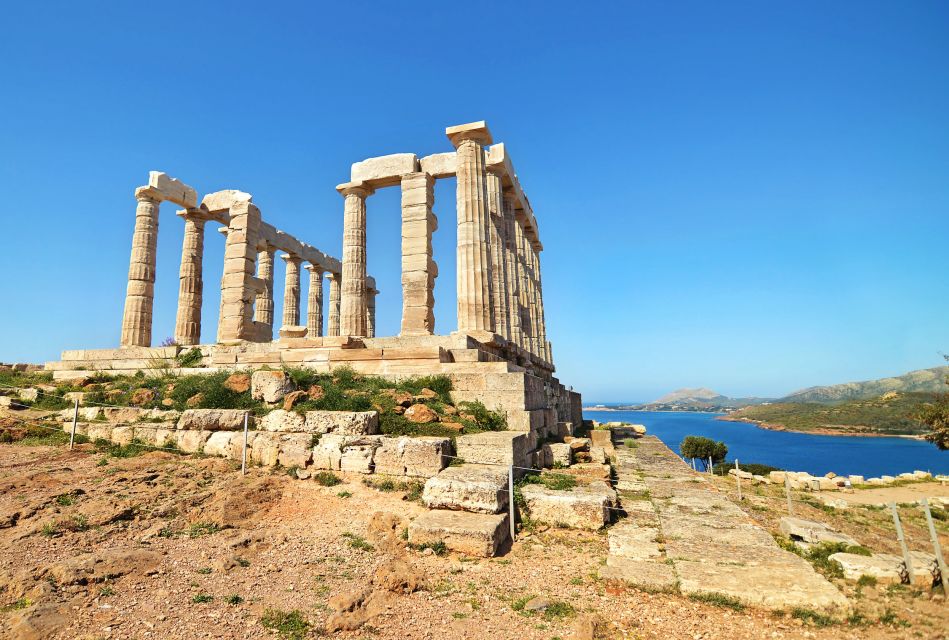 Cape Sounion: Self-Guided Highlights Audio Tour - Looking beyond the famous columns
