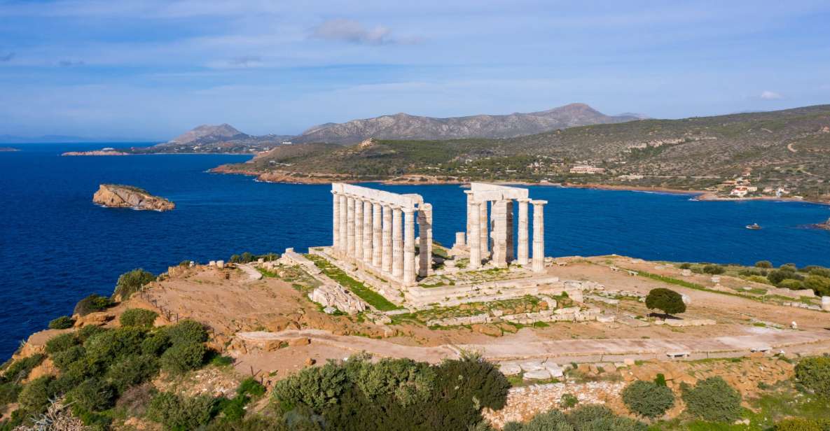 Cape Sounion: Self-Guided Highlights Audio Tour - Following the route toward Poseidon’s Temple