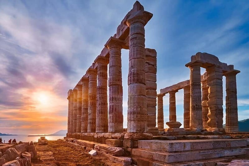 Cape Sounion, Temple of Poseidon,Athens Riviera Private Tour - The Temple of Poseidon above the Aegean