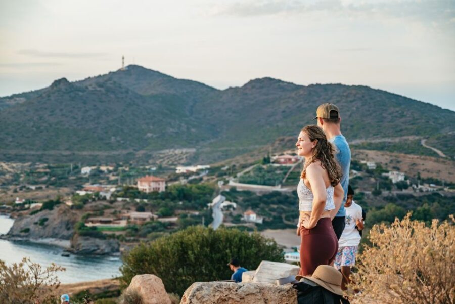 Cape Sounion & Temple of Poseidon: Small Group Tour - Vouliagmeni Lake photo stop: a quick stretch with real views